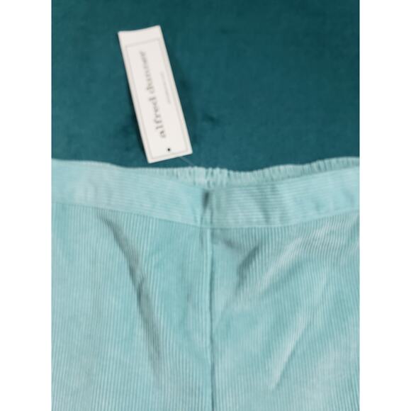 Alfred Dunner Pants Size 20 Womens Green Pull On Corduroy Stretch Ladies NWT - Picture 5 of 12